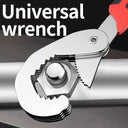 Adjustable Double Wrench Set: Versatile High Carbon Steel Tool  ourlum.com   