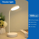 360° Flexible Clip-on Study Lamp: USB Rechargeable Desk Light  ourlum.com 1500mAh  