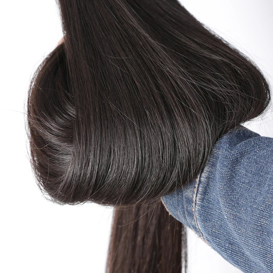 Tissage Brazilian Straight Human Hair Bundles - Fast Delivery France