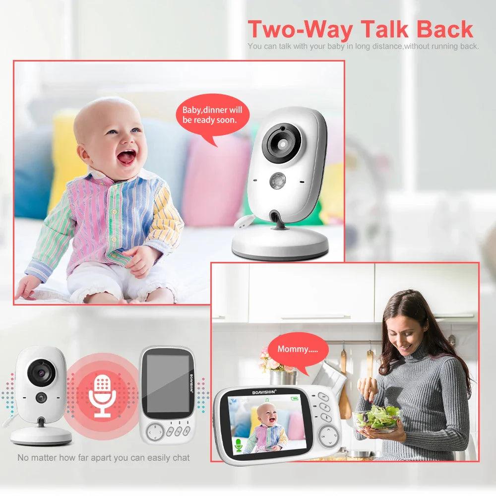 Secure Wireless Baby Camera with Night Vision: Peaceful Baby Monitoring  ourlum.com   