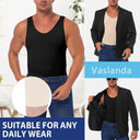 Men's Slimming Compression Bodysuit - Ultimate Body Shaper & Tummy Control Underwear