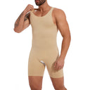 Men's Compression Bodysuit for Tummy Control & Slimming Seamless Shapewear