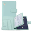 Passport Cover: Stylish PU Leather Protector with Card Slot