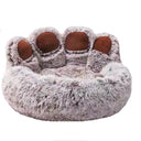 Fluffy Dog Bed: Soft and Cozy Pet Sleep Haven for Dogs