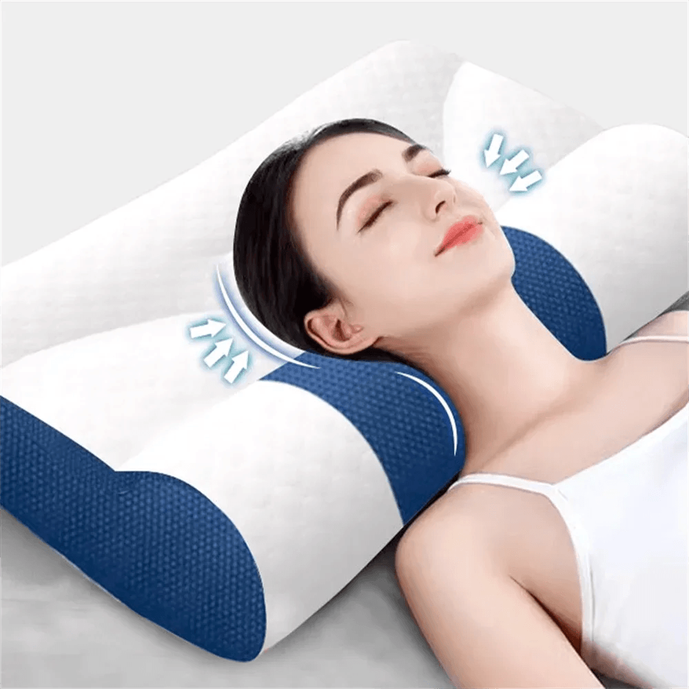 Ergonomic Cervical Memory Foam Pillow for Optimal Neck Support and Enhanced Sleep Comfort