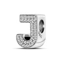 26 Letters Charm Beads Fit For Pandora 925 Silver Bracelet