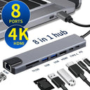 USB C Hub with 4K HDMI & RJ45 for MacBook: Enhanced Connectivity  ourlum.com   