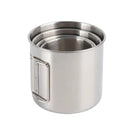 Lightweight Titanium Camping Mug - Durable Outdoor Travel Cup