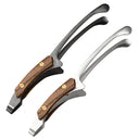 Heat Resistant 304 Stainless Steel BBQ Tongs with Wooden Grip