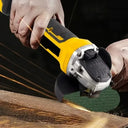 Cordless Brushless Angle Grinder 4 Speed Dewalt Compatible