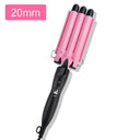 Professional Hair Curling Iron Ceramic Triple Barrel Waver Tool