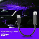 Mini LED Car Roof Star Night Lights Projector Light USB