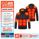 19 Areas Self Heating Vest Men's Heated Jacket USBWarm Sport