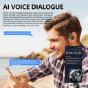 Wireless BT Translation Earbuds With AI Real-time Translation