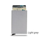 RFID Blocking Men's Wallet Stylish Card Holder with Money Clip