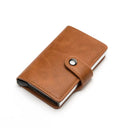 RFID Leather Wallet: Stylish Card Holder with Security Features