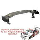 1 Set 1/10 RC Drift Car Wing Tail Plastic Spoiler Parts