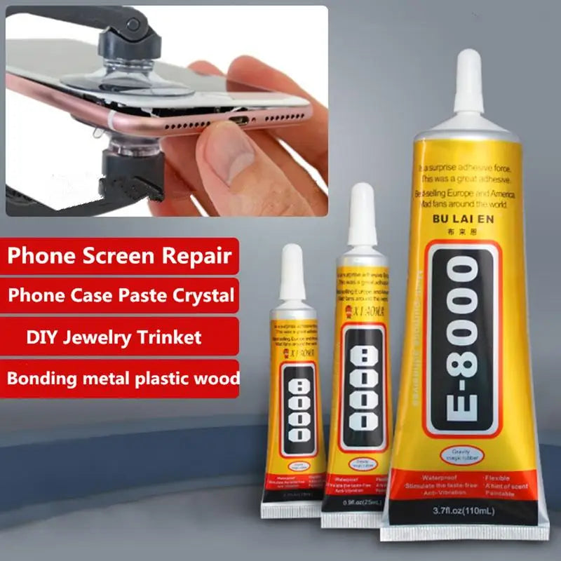 E8000 Glue Mobile Phone Touch Screen Repair of Warped Screen Frame Sealant Repair Household DIY Universal Glue