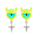 Kiss Jewelry Cute Monster Eyes Stud Earrings Trendy Kpop Fashion Gift