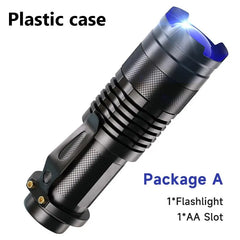 UV LED Blacklight Portable Violet Light Detector Torch