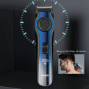 VGR Cord/Cordless 1-20mm Adjustable Beard Hair Trimmer