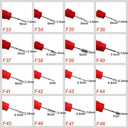 Diamond Nail Drill Bit Set: Stainless Steel Cutters and Heads