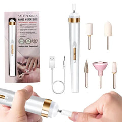 Electric Nail Drill Kit: Professional Gel Removal Tool with LED Light