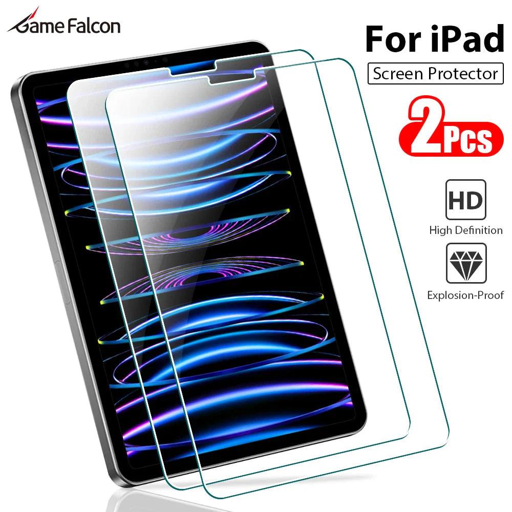 iPad Pro Air Glass Screen Protector: Ultimate Defense, Crystal Clear Display & Easy Installation  ourlum.com   