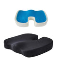 U-Shaped Gel Memory Foam Seat Cushion for Travel Comfort