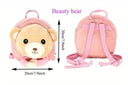 Cartoon Toddler Mini Backpack with Anti-Lost Harness Bag