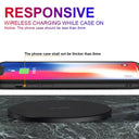 15W Wireless Charger Pad Stand For iPhone Samsung Xiaomi