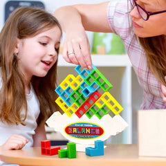Balance Stacking Board Game: Colorful Toy for Fun Learning & Social Play