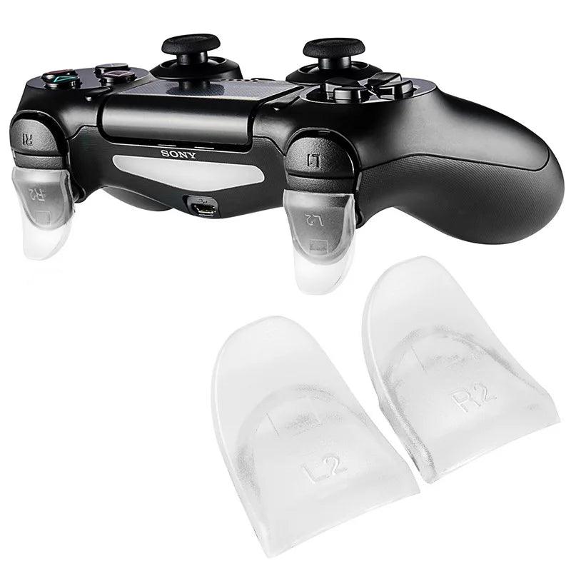 Gamepad Plastic L2 R2 Trigger Buttons Extenders Keys for PS4 Controller Video Games Accessories  ourlum.com   