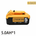 18V High-Capacity Lithium Battery for DeWalt Tools 5Ah