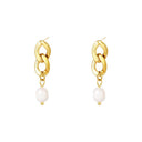 Elegant Silver Pearl Earrings: Timeless Luxury Accessory