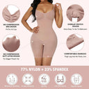 Seamless Open Crotch Body Shaper for Ultimate Tummy Control and Comfort