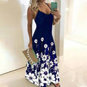 Oversized Bohemian Maxi Dress Elegant Summer Beach Style