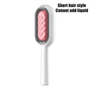 Clean Cat Grooming Brush with Wipes: Ultimate Pet Hair Removal Solution  ourlum.com Pink short hair  