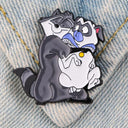 Adorable Cartoon Animal Brooches for Bags, Jeans, and More  ourlum.com   