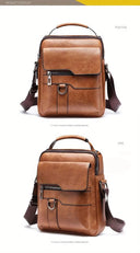 Brand Men Shoulder Bag for 9.7 Inch iPad PU Leather Flaps