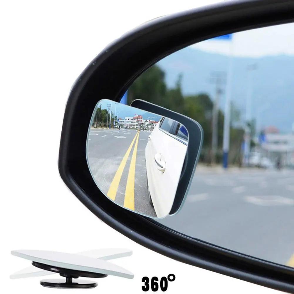 Car Wide Angle Blind Spot Mirrors: Enhanced Visibility, Modern Design, Adjustable Mirrors  ourlum.com   