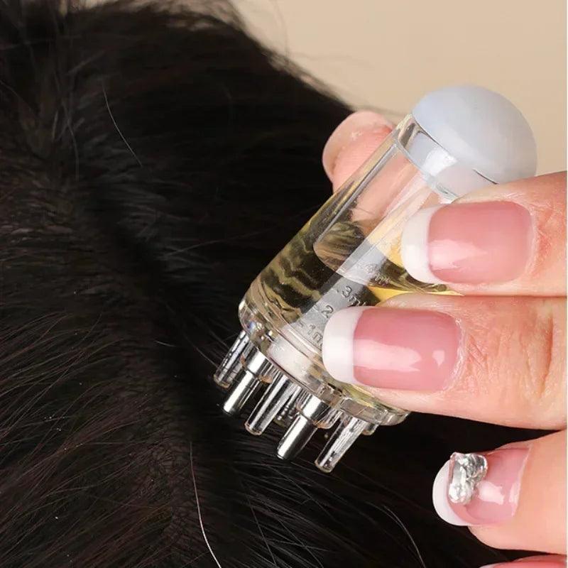 Liquid Scalp Massager Comb: Precision Hair Care Tool  ourlum.com   