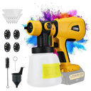 Cordless HVLP Electric Spray Gun for DeWalt 20V 1000ML