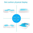 Orthopedic Memory Foam Coccyx Gel Seat Cushion for Pain Relief