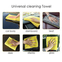 Microfiber Double Layer Cleaning Towel - Premium Quality Use