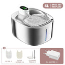 Wireless Cat Water Fountain with Motion Sensor for Pets