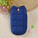 Winter Dog Jacket Windproof Coat for Small Dogs Chihuahua Clothes  ourlum Blue XS 