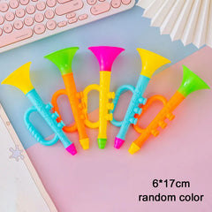 1PC Baby Music Toys Children Early Montessori Educational Toy Colorful Musical Instruments Games for Kids Trumpet Random Color