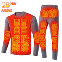 Ski Thermal Heated Underwear Winter Warm Underwear Men Women