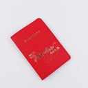 Passport Cover: Elegant World-Themed Travel Holder Gift